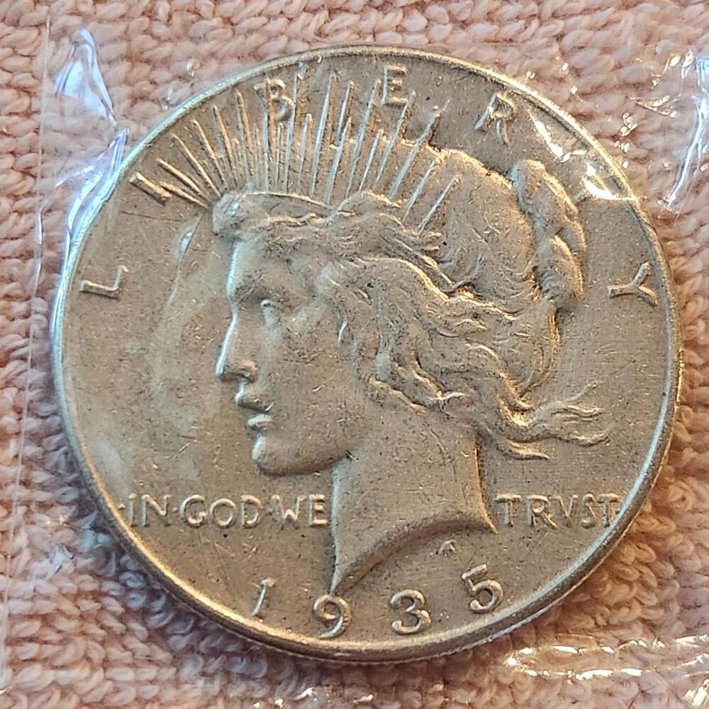 Estimated XF-40 to XF-45 1935 Peace Dollar